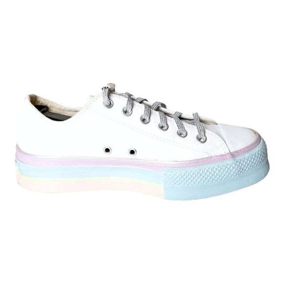 CONVERSE Chuck Taylor All Star Lift Platform Sneakers Size 8.5 - Picture 7 of 9